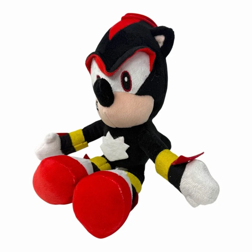 Shadow‎ the Hedgehog Plush Sonic the Hedgehog Black Red Stuffed Toy with Suction
